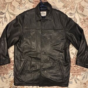WindRiver Outfitting Black Leather Jacket - Men's XL